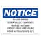 Signmission OSHA Notice Sign, 7" H, Rigid Plastic, Flash Dryer Dump Valve Contents May Be Hot Sign, Landscape OS-NS-P-710-L-12785 - alternate 1